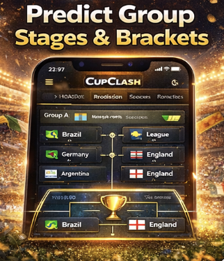 CupClash predictions screen