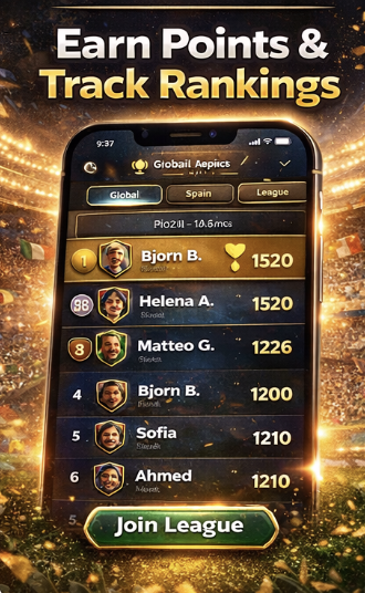 CupClash match prediction view