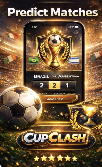 CupClash leagues view